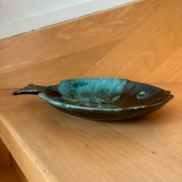 Blue Mountain Pottery Fish Plate Trinket Dish - Picture 7 of 7